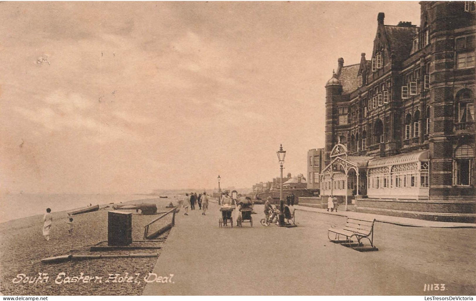 ROYAUME UNI - Angleterre - Deal - South Eastern Hotel - Animé - Carte Postale Ancienne - Otros & Sin Clasificación