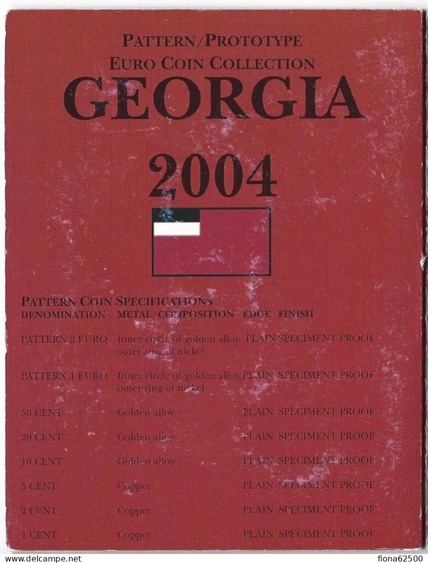 SERIE € ESSAIS 2004 . GEORGIE . - Essais Privés / Non-officiels