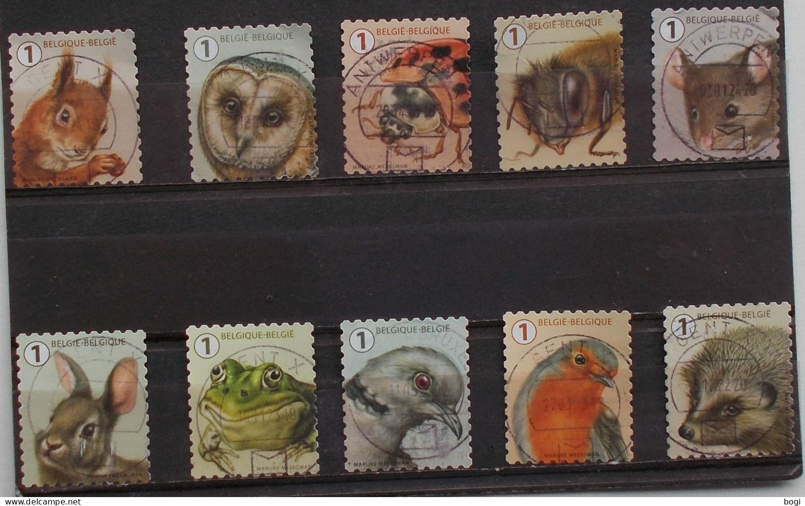 Tuinbezoekers 2020 - Used Stamps