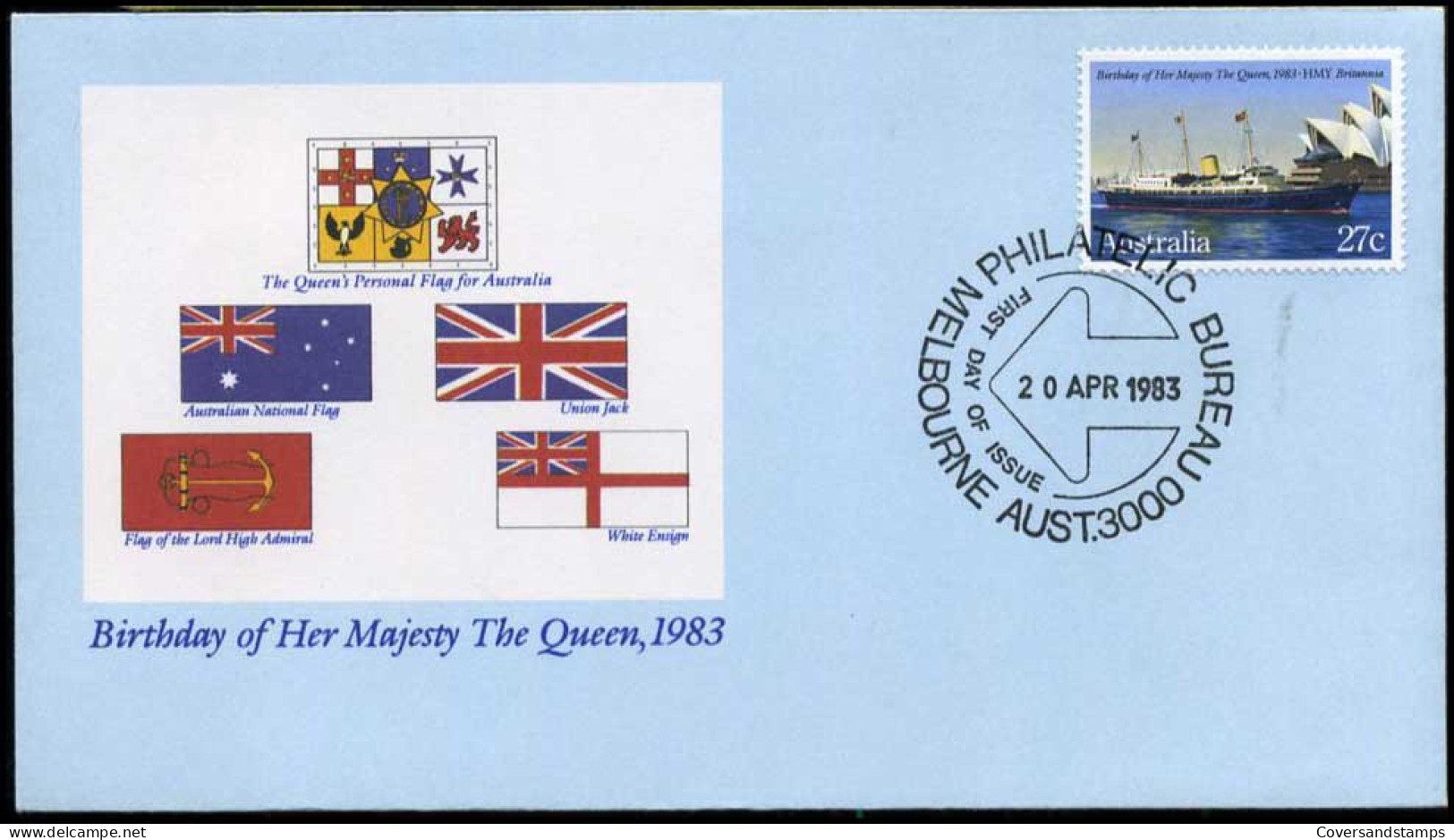 Australia - FDC - Birthday Of Her Majesty The Queen, 1983 - FDC