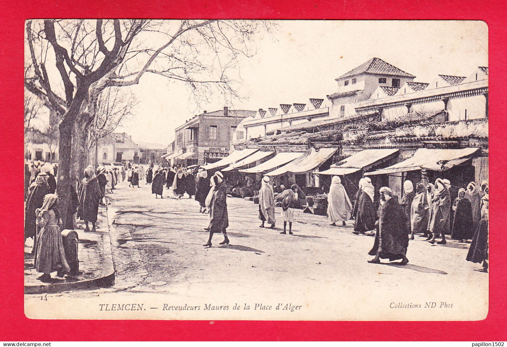 E-Algerie-372A45  TLEMCEN Revendeurs Maures De La Place D'Alger, Animation, Cpa  - Tlemcen