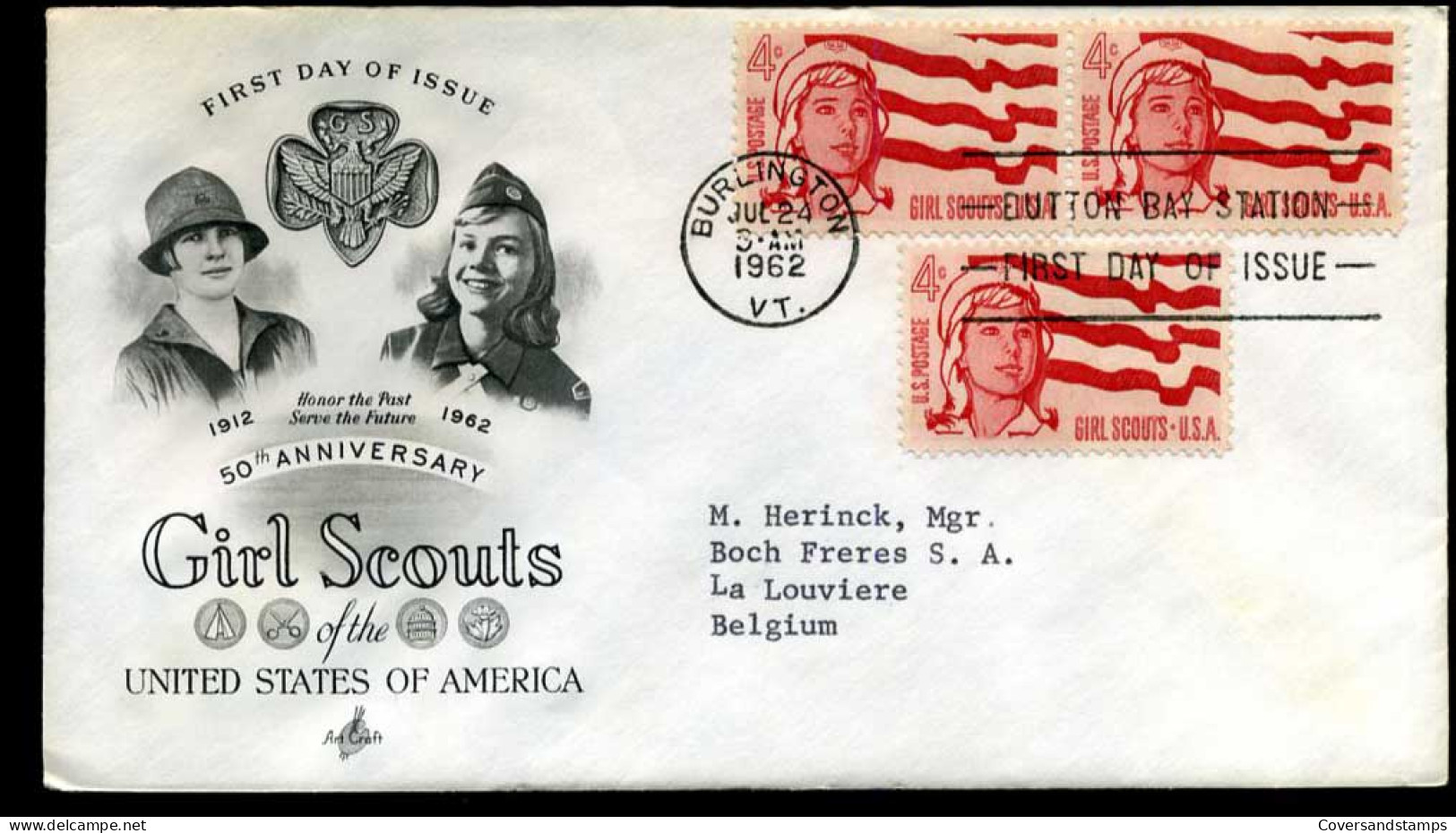 USA - FDC - Girl Scouts Of The United States Of America - 1961-1970