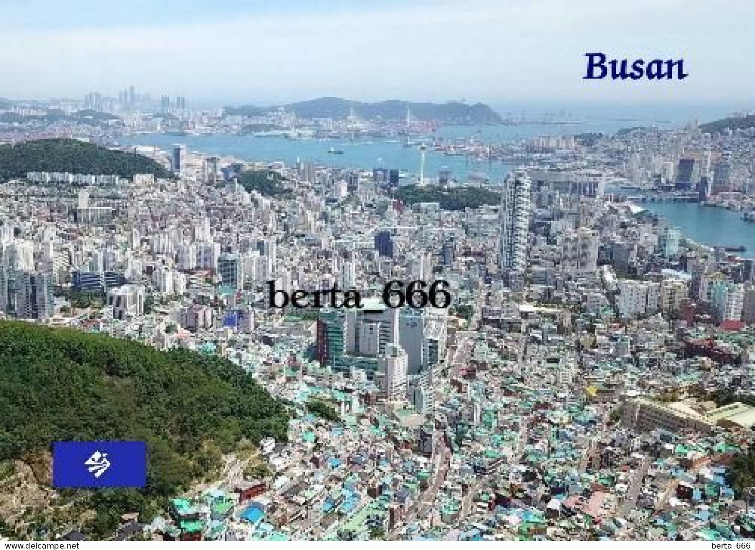 South Korea Busan Aerial View New Postcard - Korea (Süd)