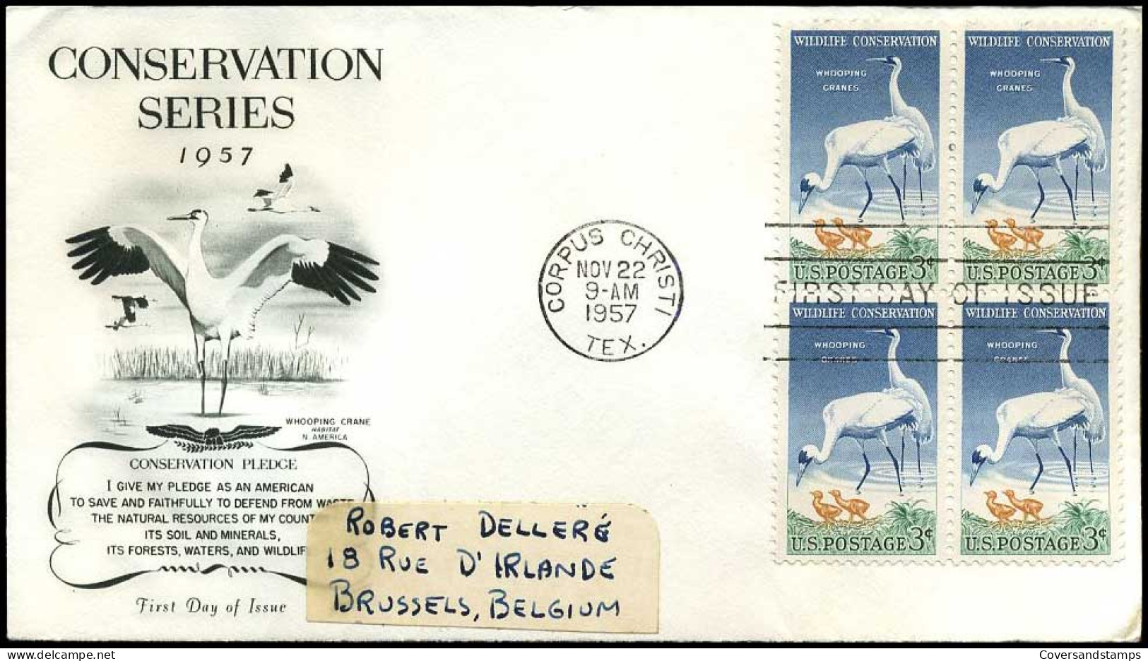 USA - FDC - Wildlife Conservation Series 1957 - 1951-1960