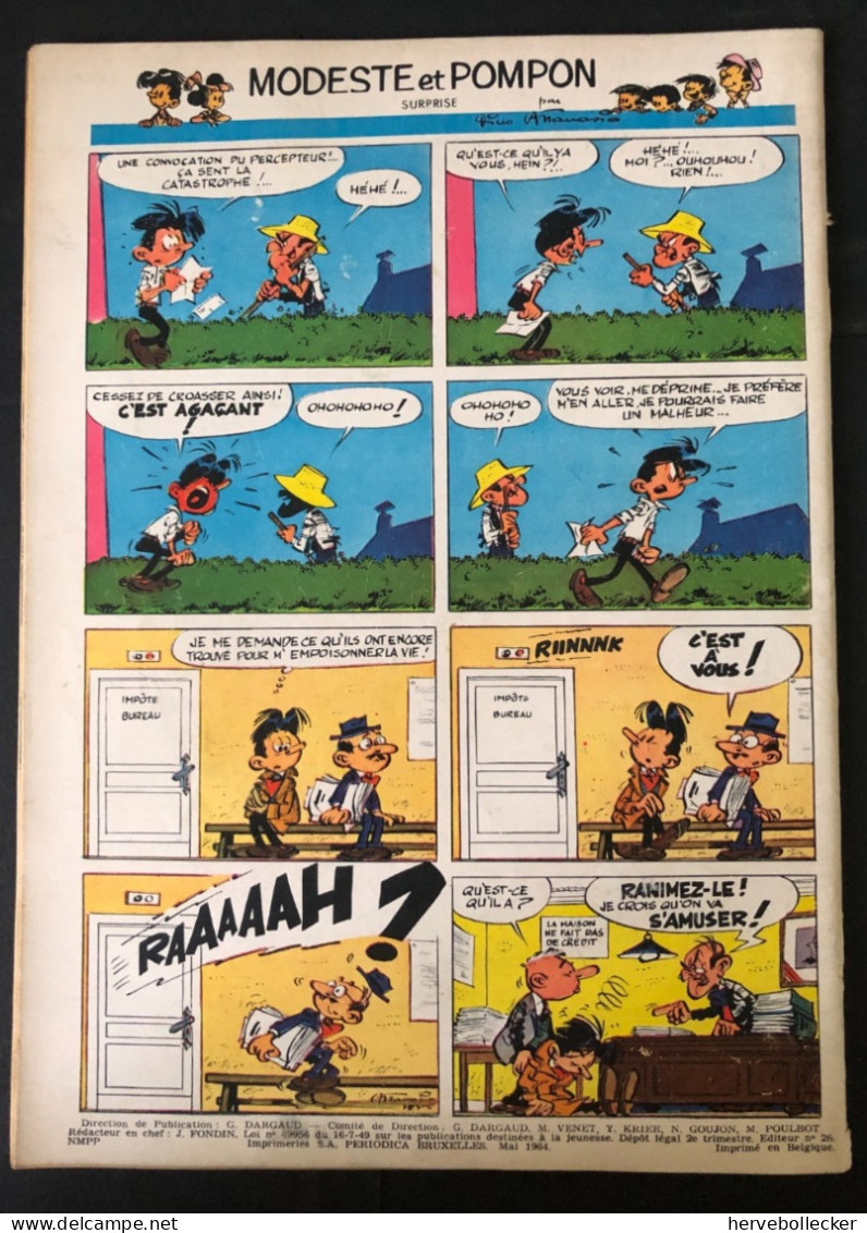 TINTIN Le Journal Des Jeunes N° 813 - 1964 - Tintin