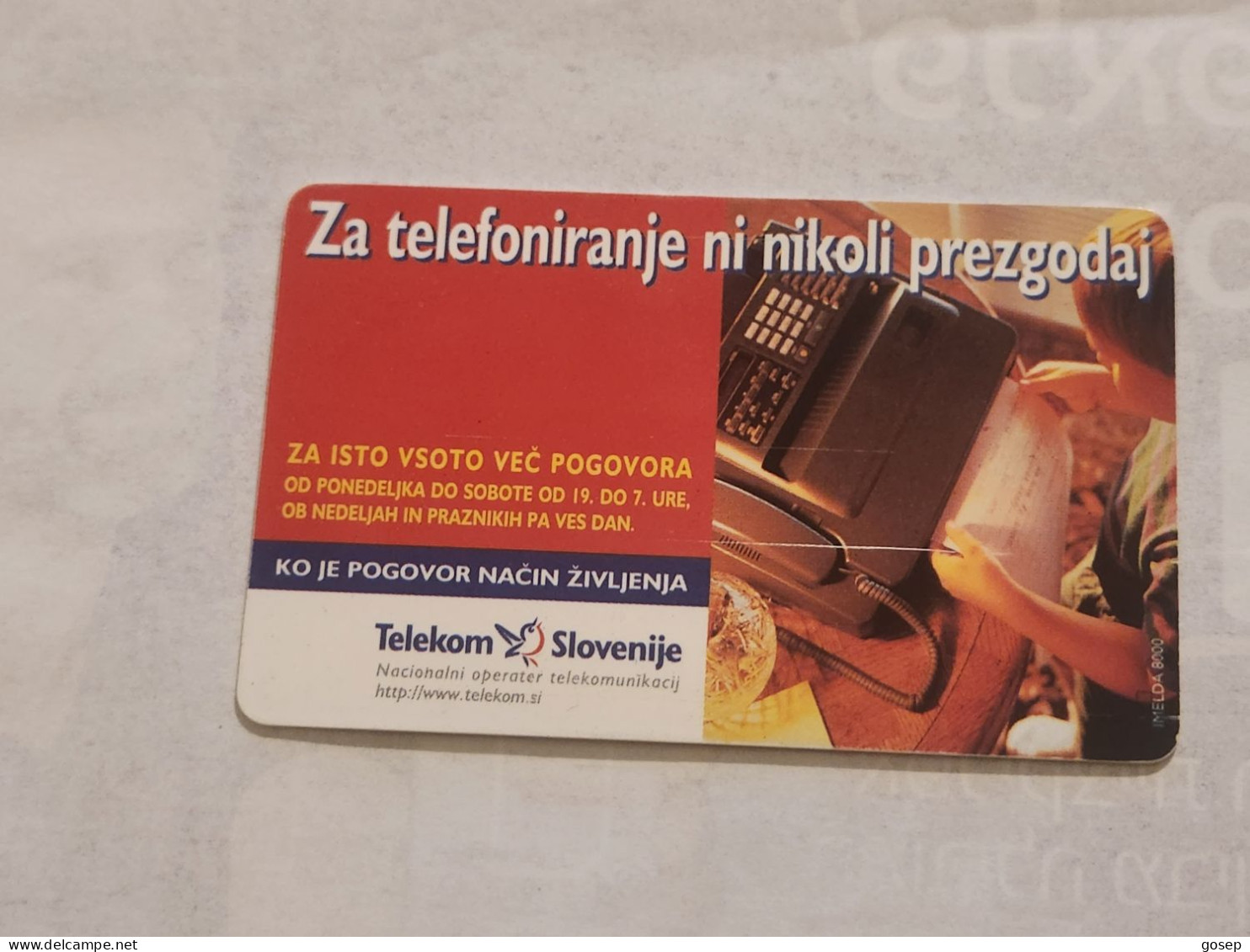 SLOVENIA-(SI-TLS-0082)-Gorski Apolon-(2)-(25units)-(?)-(1/1998)-(tirage-10.000)-used Card+1card,prepiad - Slowenien