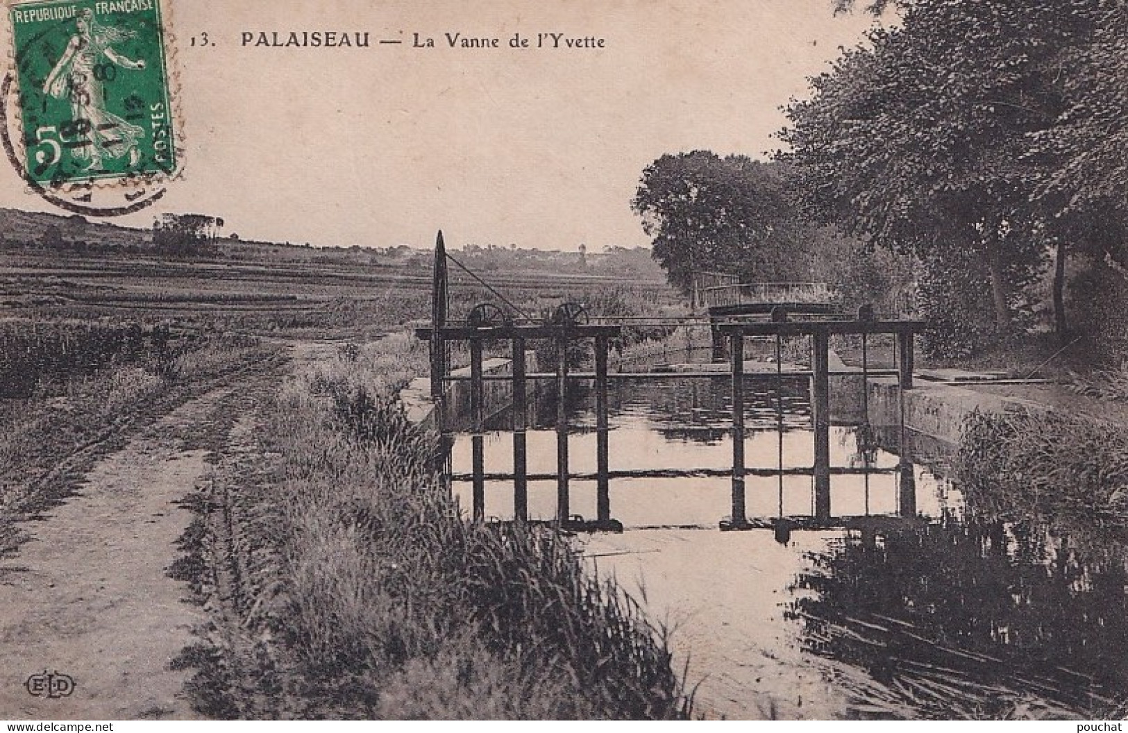 Z16-91) PALAISEAU - LA VANNE SUR L ' YVETTE - EN 1912 - Palaiseau