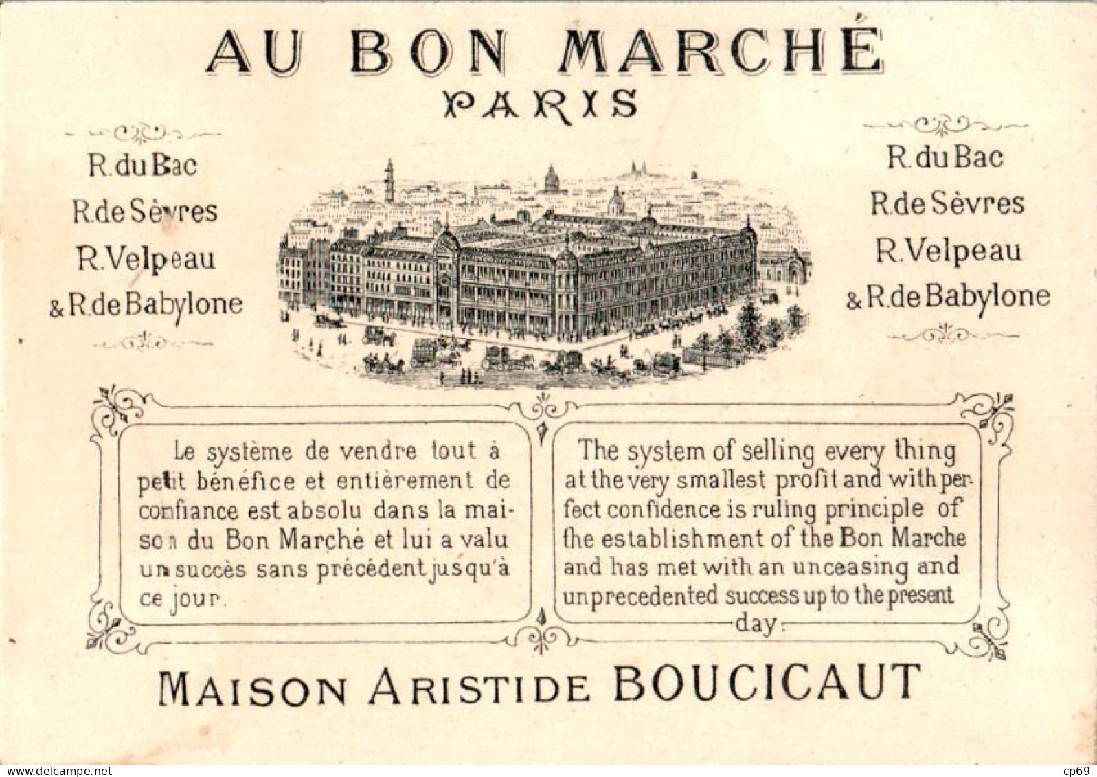 Chromo Au Bon Marché BV-6 - N°6 Turquie Europe Asie Monnaies Et Costumes Nationaux Monete E Costumi Nazionali TB.Etat - Au Bon Marché