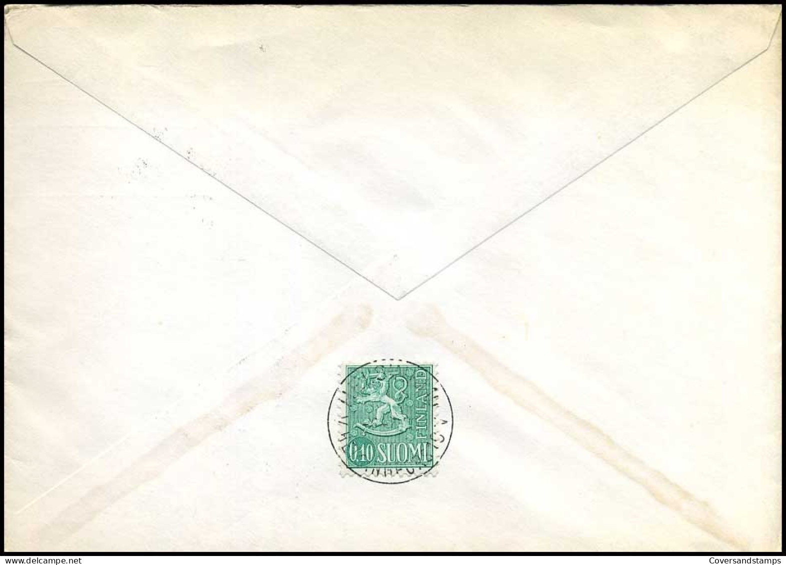 Finland - Cover To Frankfurt, Germany - Lettres & Documents