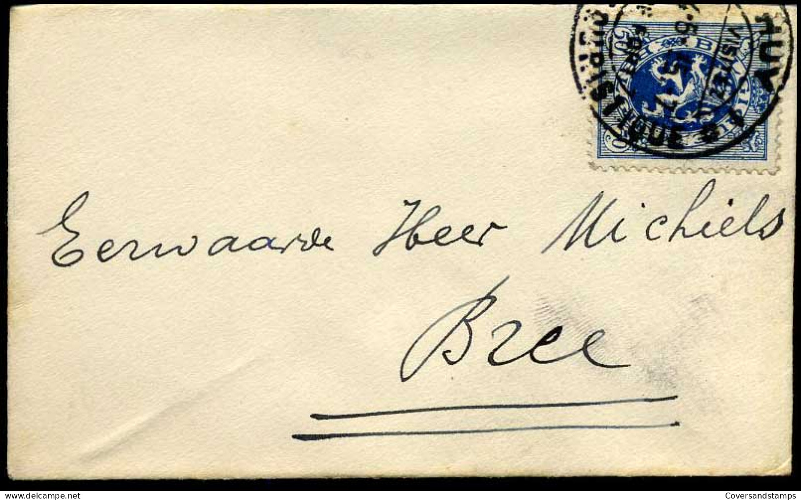 Kleine Envelop / Petite Enveloppe Met N° 285 - 1929-1937 Leone Araldico