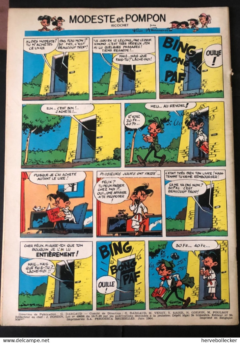 TINTIN Le Journal Des Jeunes N° 815 - 1964 - Tintin
