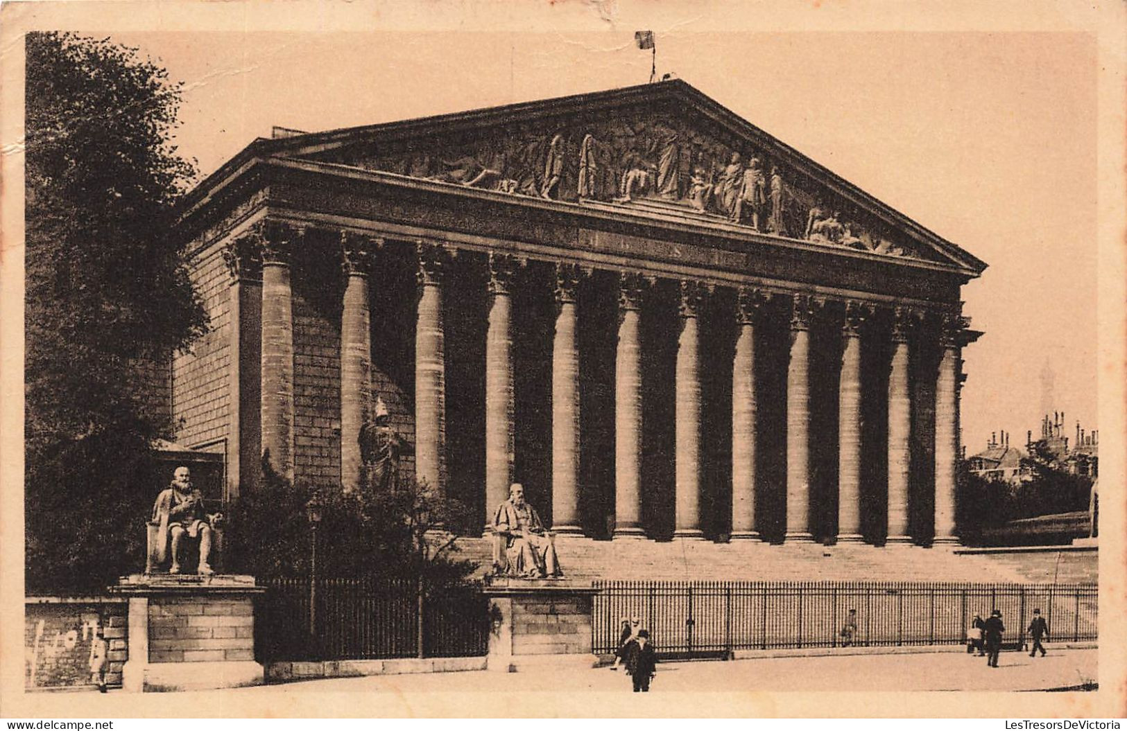 FRANCE - Paris - Palais Bourbon - Chambre Des Députés - Carte Postale Ancienne - Other Monuments