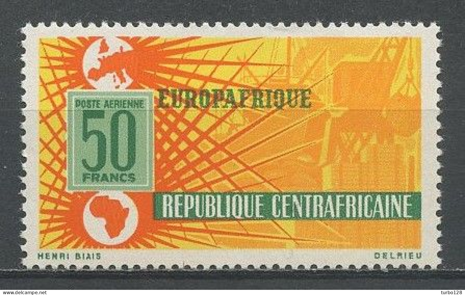 CENTRAFRICAINE 1964 PA N° 28 ** Neuf MNH Superbe  C 1,50 € Association économique Europafrique - Central African Republic