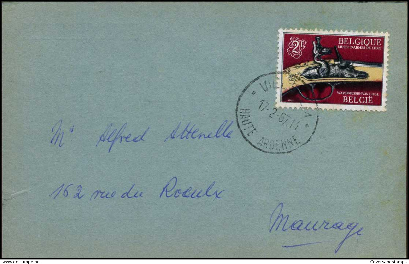 Postkaart : Van Vielsalm Naar Maurage -- "Salm Phila Club" - Briefkaarten 1951-..