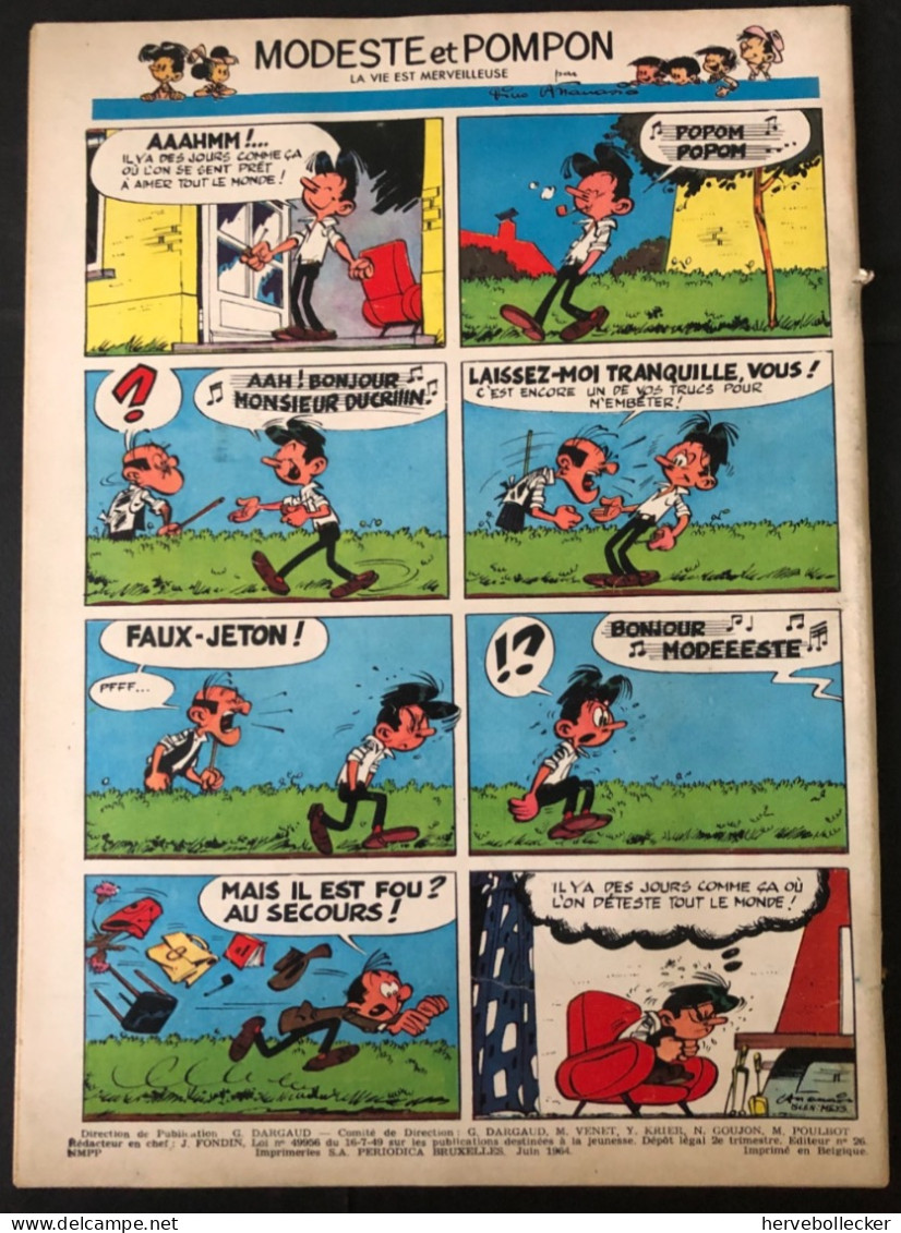 TINTIN Le Journal Des Jeunes N° 817 - 1964 - Tintin