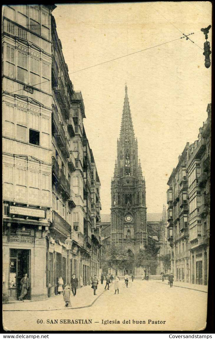 Tarjeta Postal :: Van San Sebastian Naar Barcelona - 1931-....