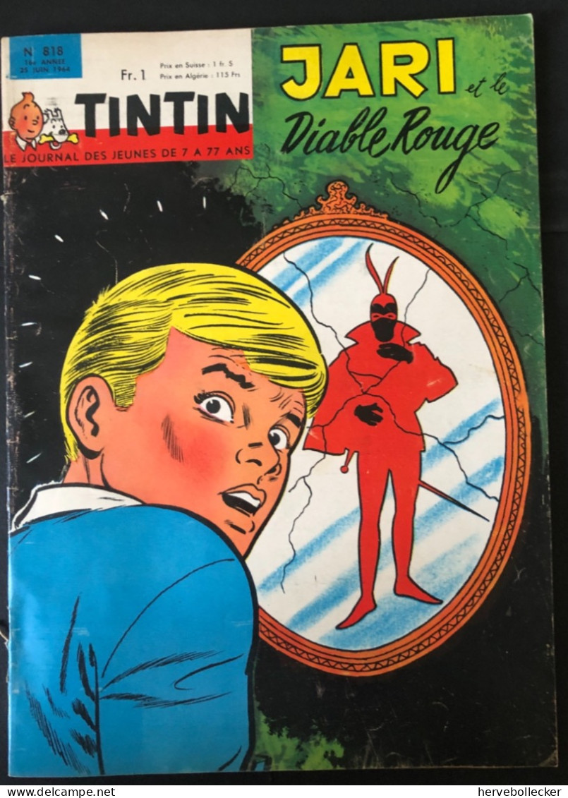 TINTIN Le Journal Des Jeunes N° 818 - 1964 - Tintin