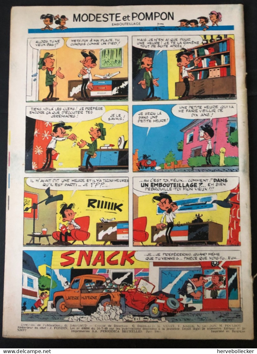 TINTIN Le Journal Des Jeunes N° 818 - 1964 - Tintin