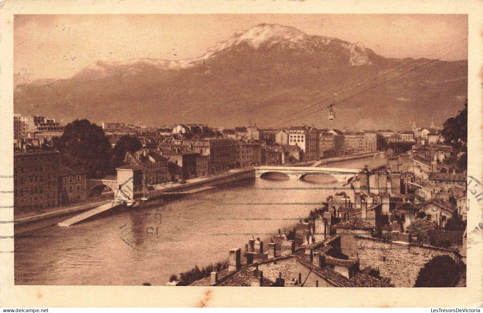 FRANCE - Grenoble - Vue Générale - Téléférique Sur L'Isère Et Le Moucherotte - Carte Postale Ancienne - Grenoble