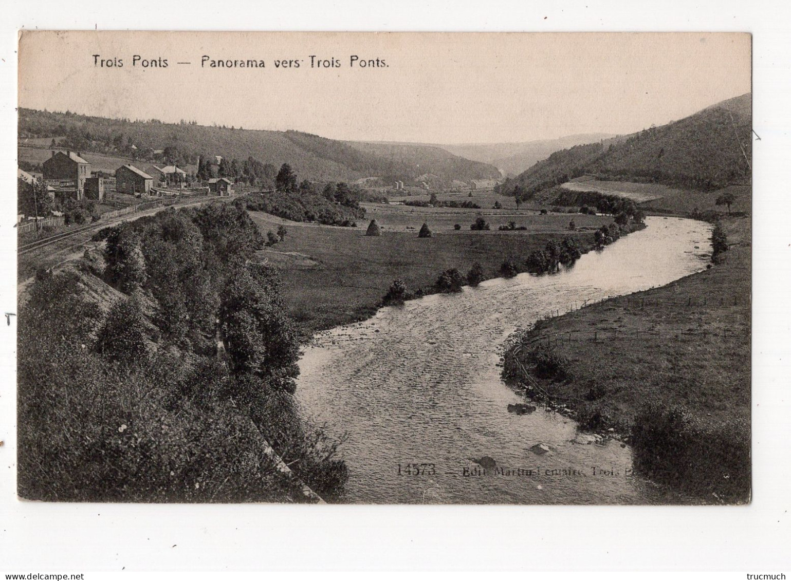 297 - TROIS-PONTS - Panorama Vers Trois-Ponts - Trois-Ponts