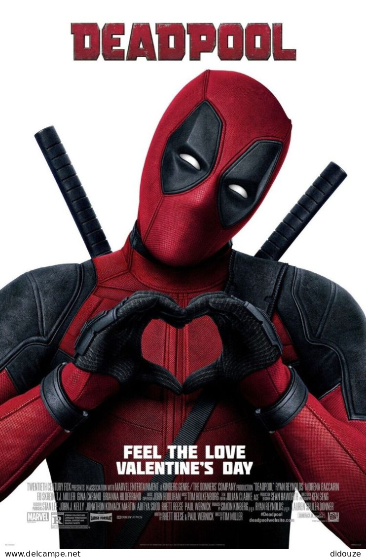 Cinema - Deadpool - Marvel - Affiche De Film - CPM - Carte Neuve - Voir Scans Recto-Verso - Affiches Sur Carte