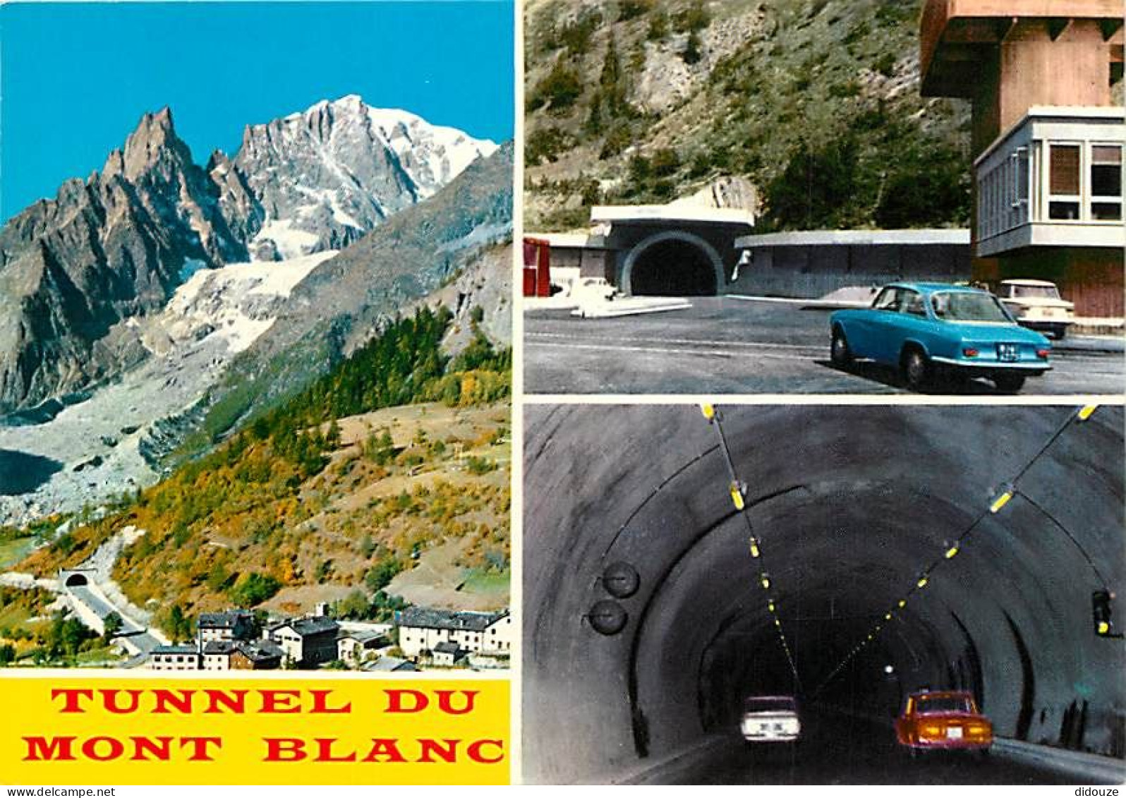 Automobiles - Chamonix - Mont Blanc - Tunnel Du Mont Blanc - Multivues - Carte Neuve - CPM - Voir Scans Recto-Verso - Passenger Cars