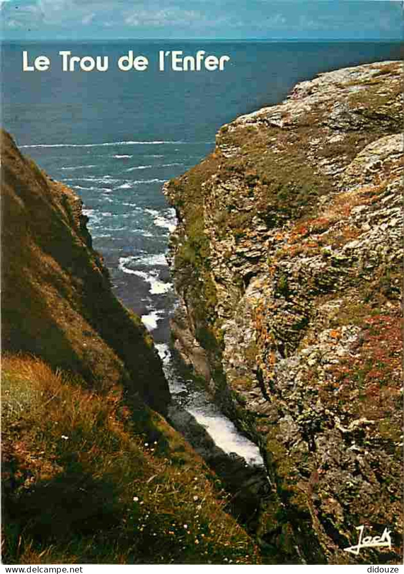 56 - Ile De Groix - Le Trou De L'Enfer Sur La Cote Sauvage - CPM - Voir Scans Recto-Verso - Groix