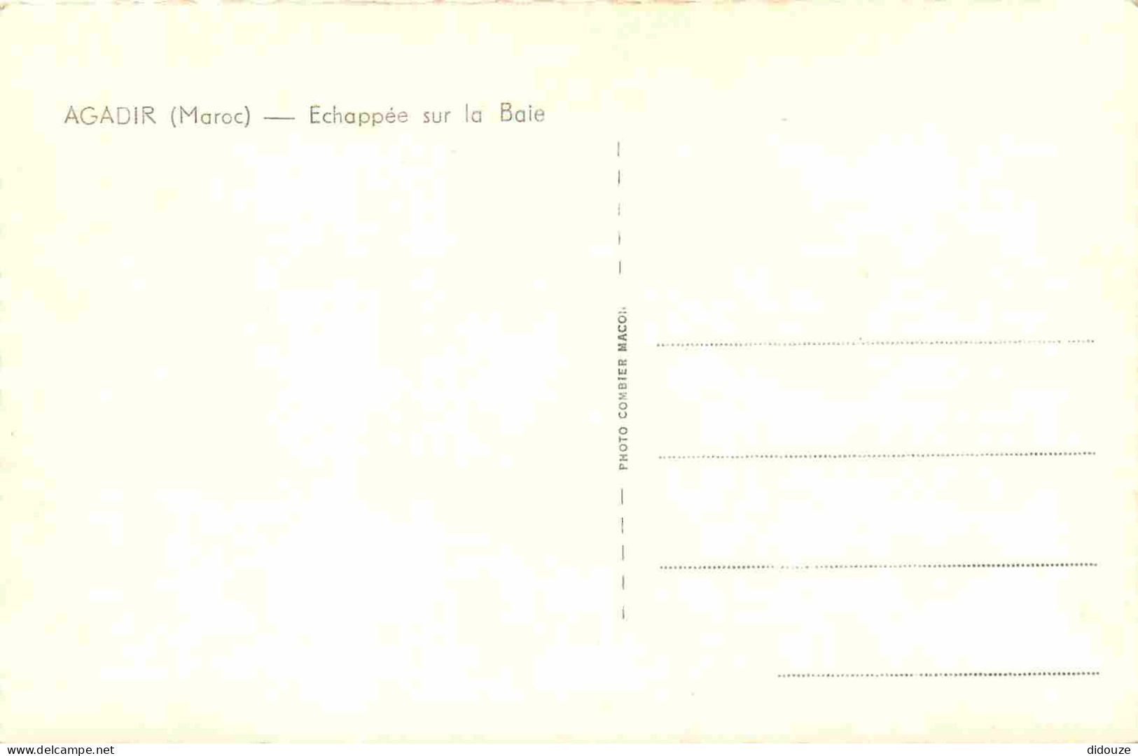 Maroc - Agadir - Echappée Sur La Baie - Carte Dentelée - CPSM Format CPA - Carte Neuve - Voir Scans Recto-Verso - Agadir