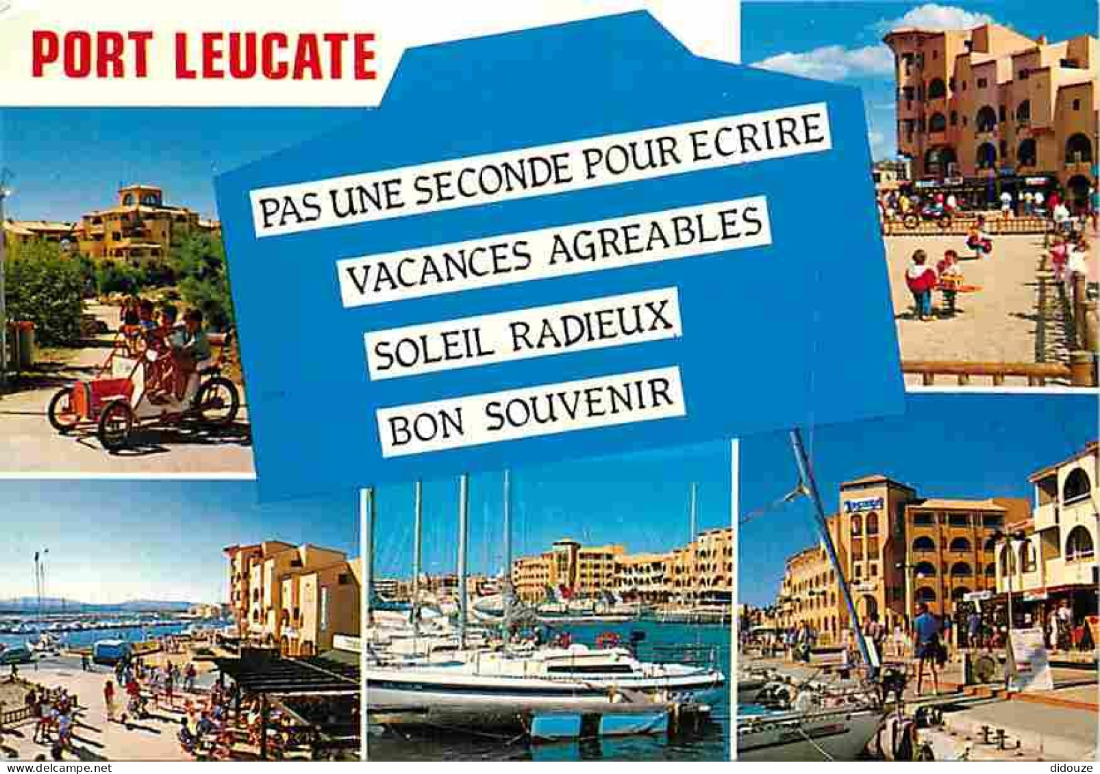 11 - Leucate - Port Leucate - Multivues - Voiture à Pédales - CPM - Voir Scans Recto-Verso - Leucate