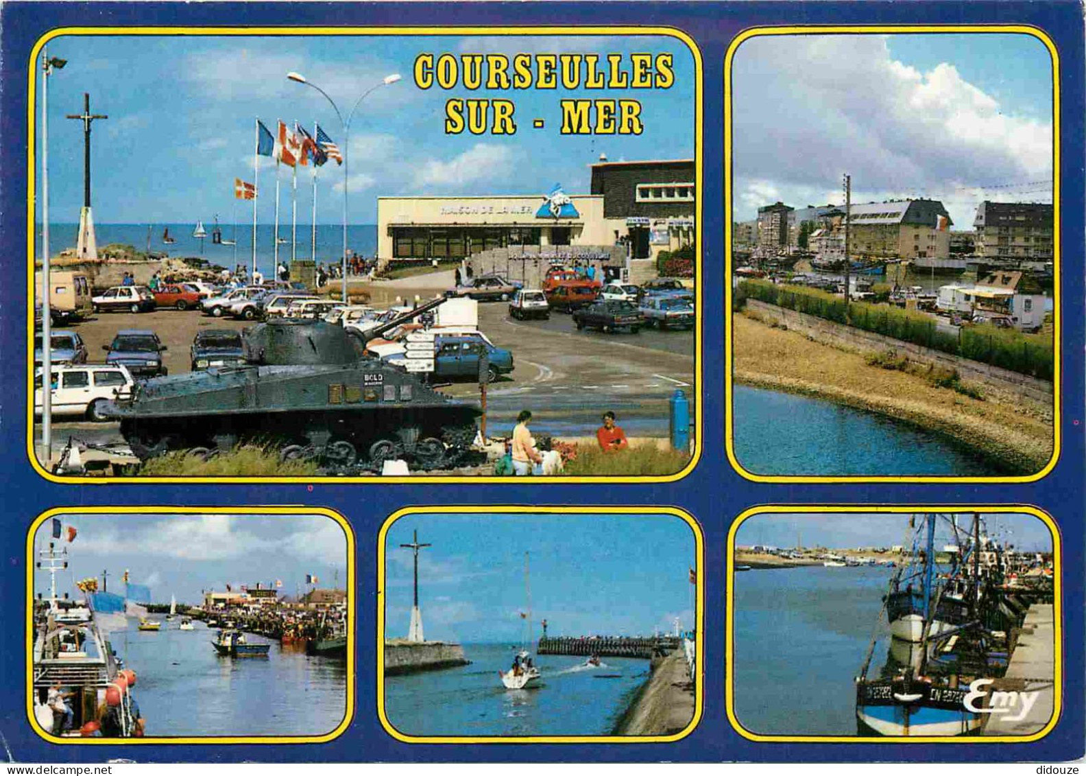 14 - Courseulles Sur Mer - Multivues - Automobiles - CPM - Voir Scans Recto-Verso - Courseulles-sur-Mer