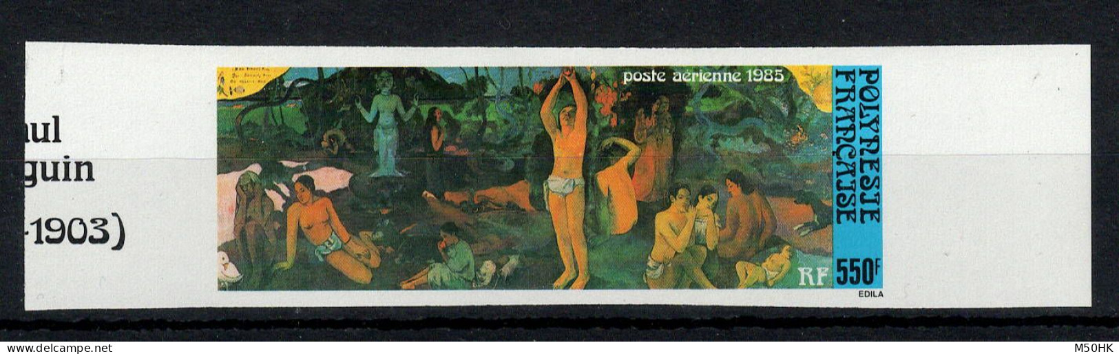 Polynésie - Non Dentelé - YV PA 186 N** MNH Luxe , Gauguin - Imperforates, Proofs & Errors