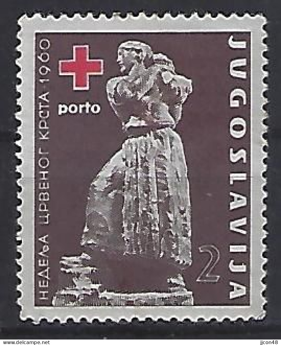 Jugoslavia 1960  Zwangszuschlagsmarken-Porto (*) MM  Mi.20 - Beneficenza