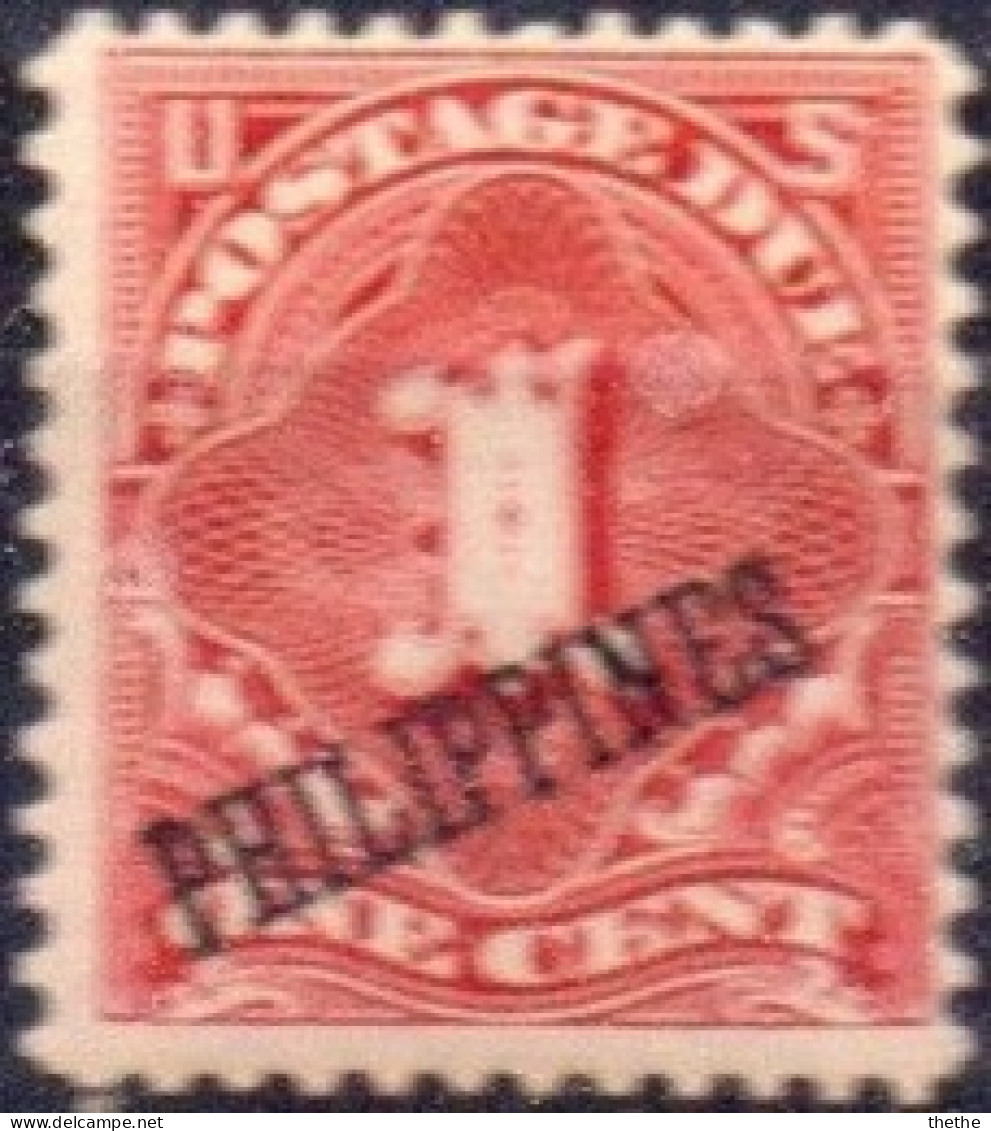 Philippines : USA Mi. 22 (surimprimé Philippines) - Filipinas