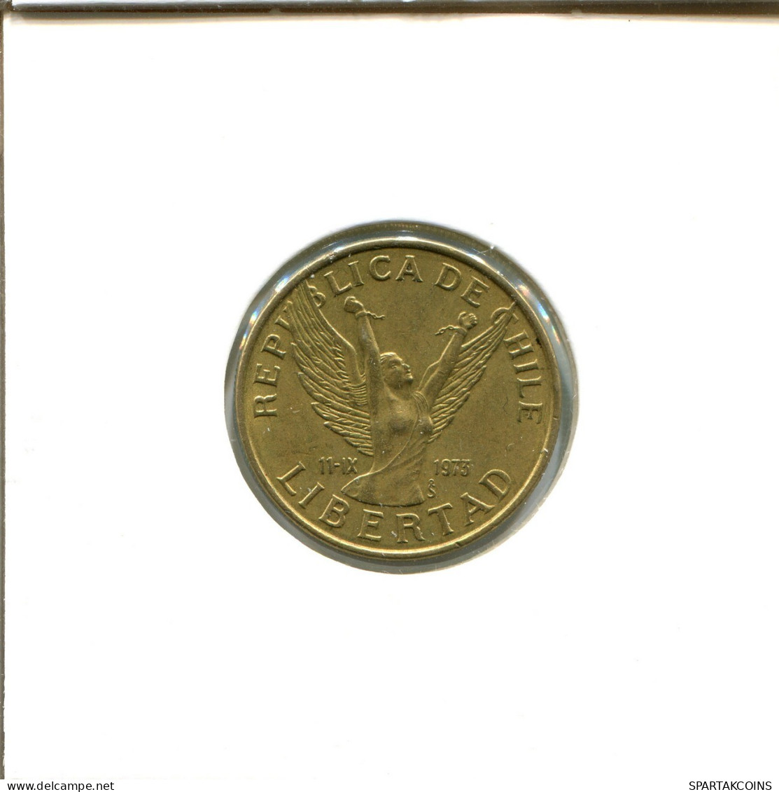 10 PESOS 1981 CHILE Moneda #AX487.E.A - Cile