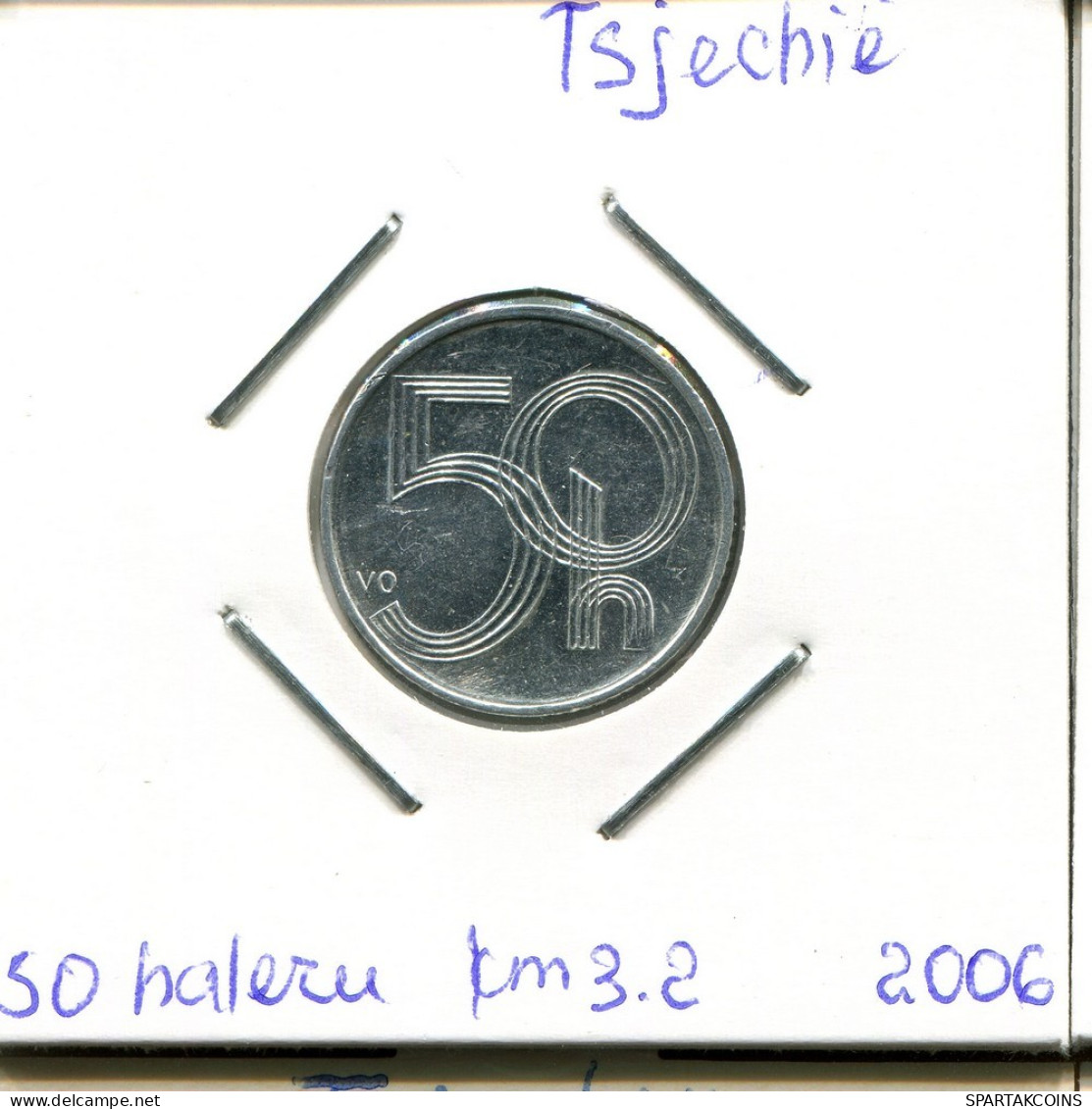 50 HELLER 2006 CZECH REPUBLIC Coin #AP736.2.U.A - República Checa