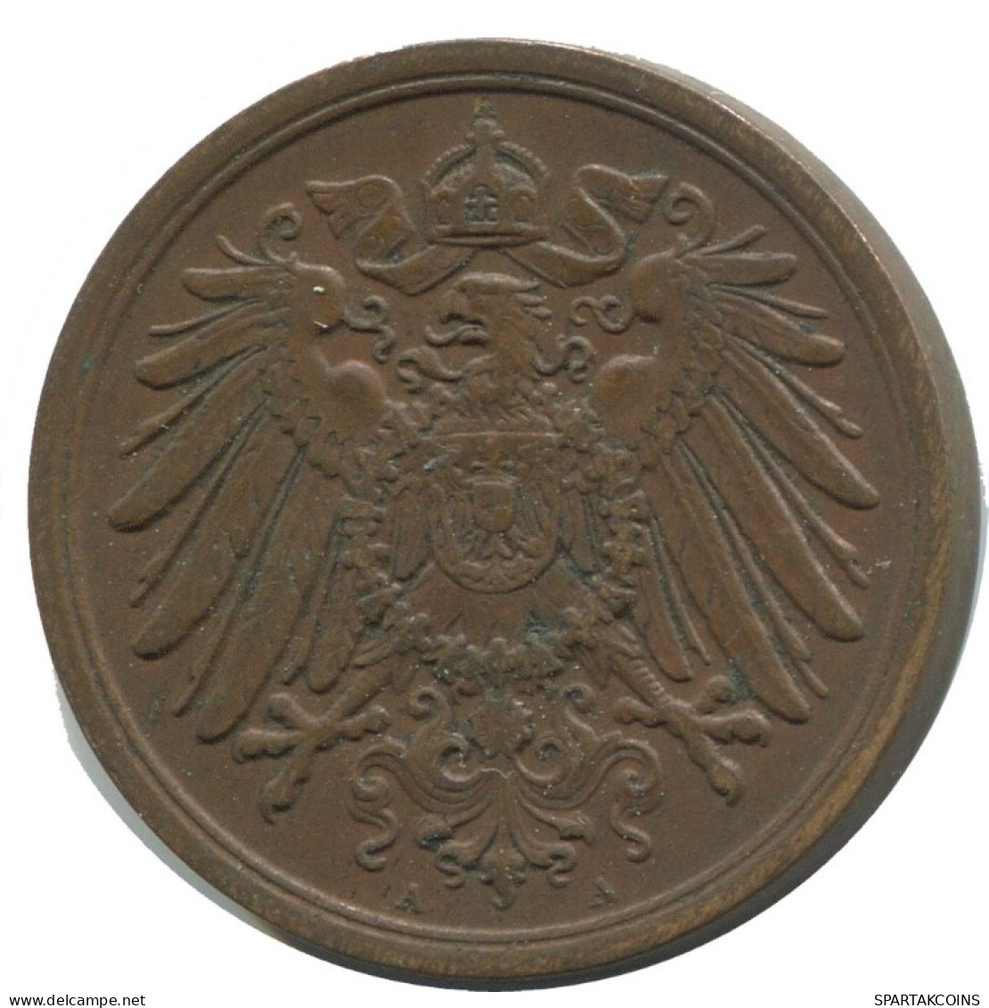 2 PFENNIG 1906 A ALLEMAGNE Pièce GERMANY #AD471.9.F.A - 2 Pfennig