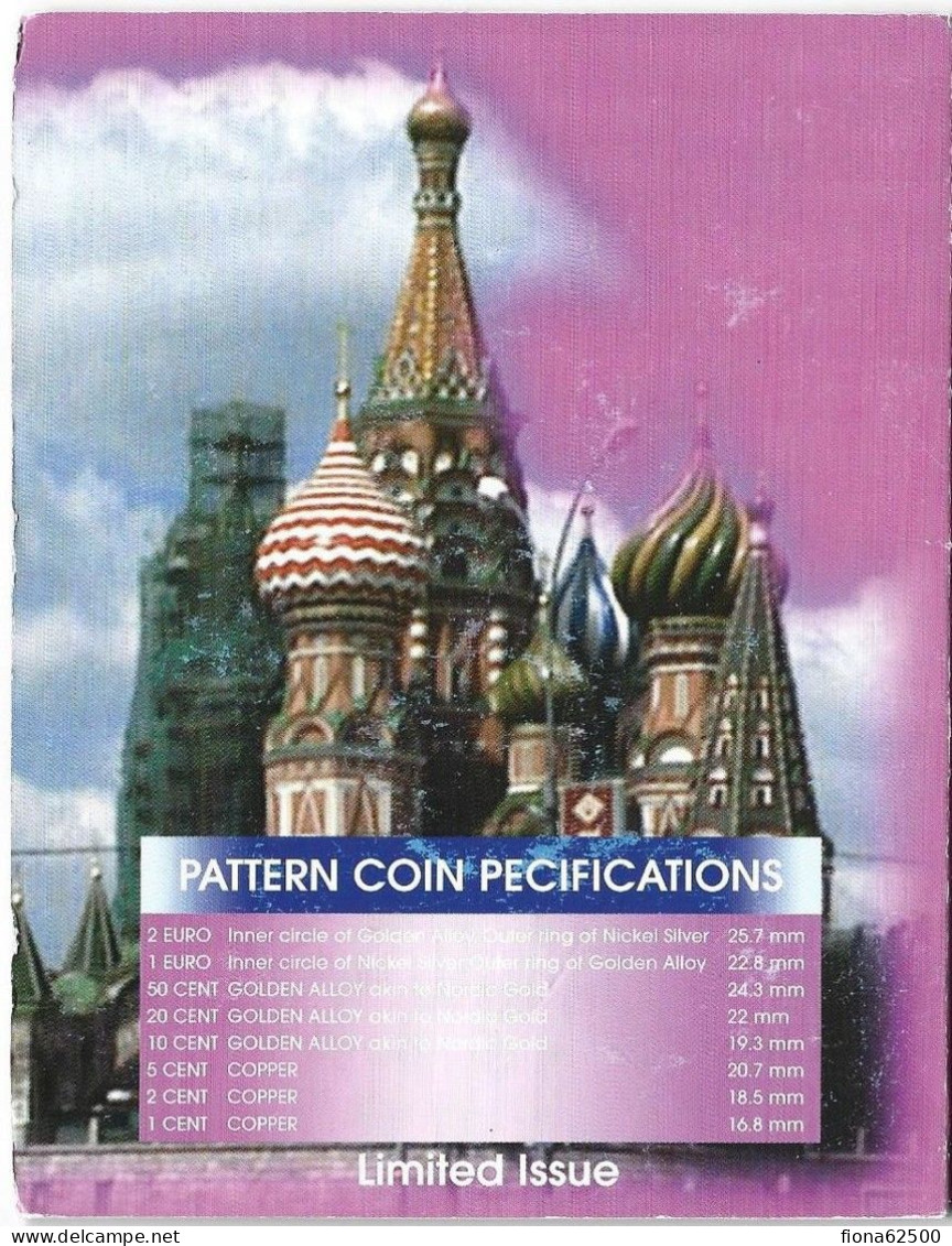 SERIE € ESSAIS 2004 . FEDERATION DE RUSSIE . - Essais Privés / Non-officiels