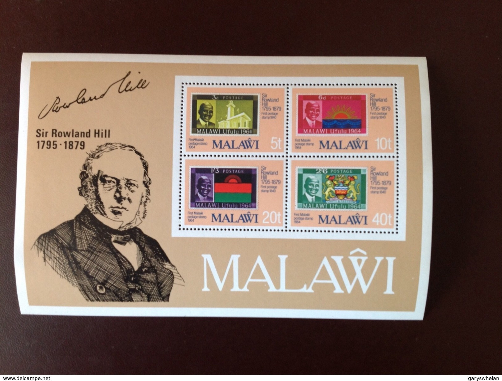 Malawi 1979 Rowland Hill Minisheet MNH - Malawi (1964-...)