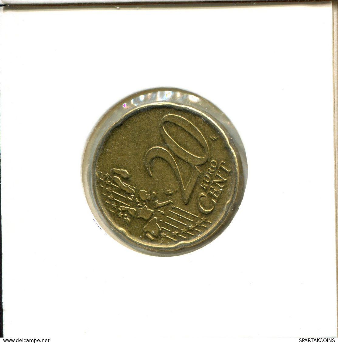 20 EURO CENTS 2005 BELGIUM Coin #EU051.U.A - Belgien