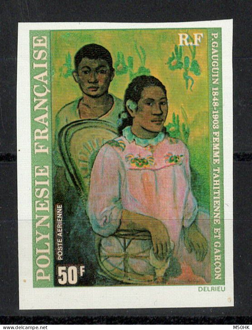 Polynésie - Non Dentelé - YV PA 135 N** MNH Luxe , Gauguin - Sin Dentar, Pruebas De Impresión Y Variedades