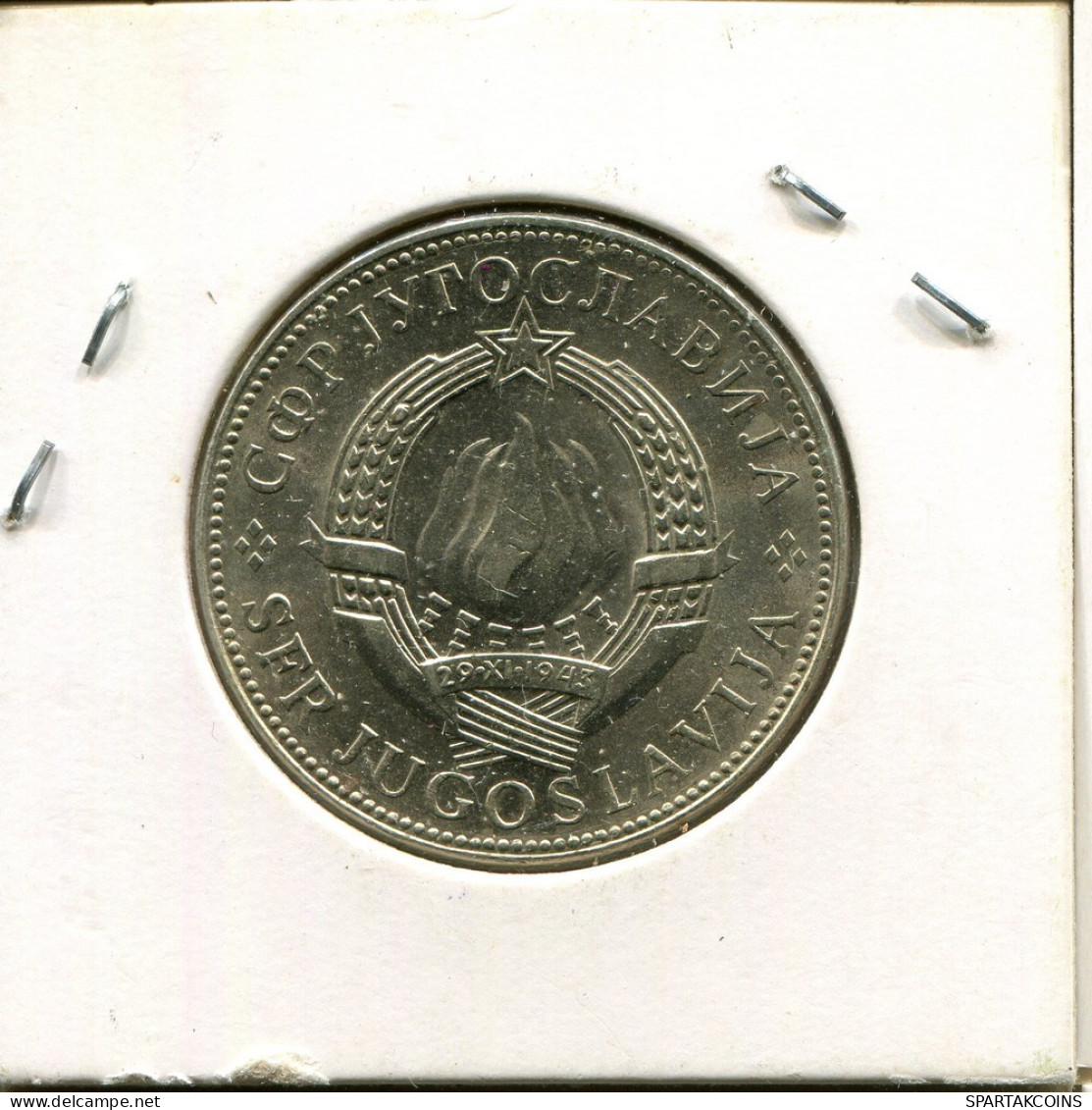 10 DINARA 1977 YUGOSLAVIA Moneda #AR454.E.A - Yugoslavia