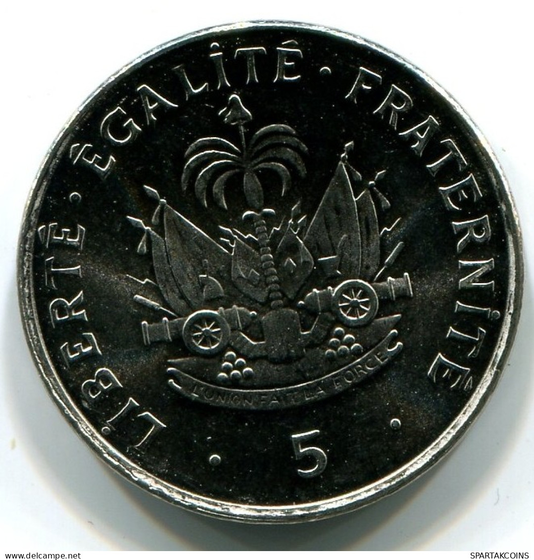 5 CENTIMES 1997 HAITI UNC Münze #W10818.D.A - Haití