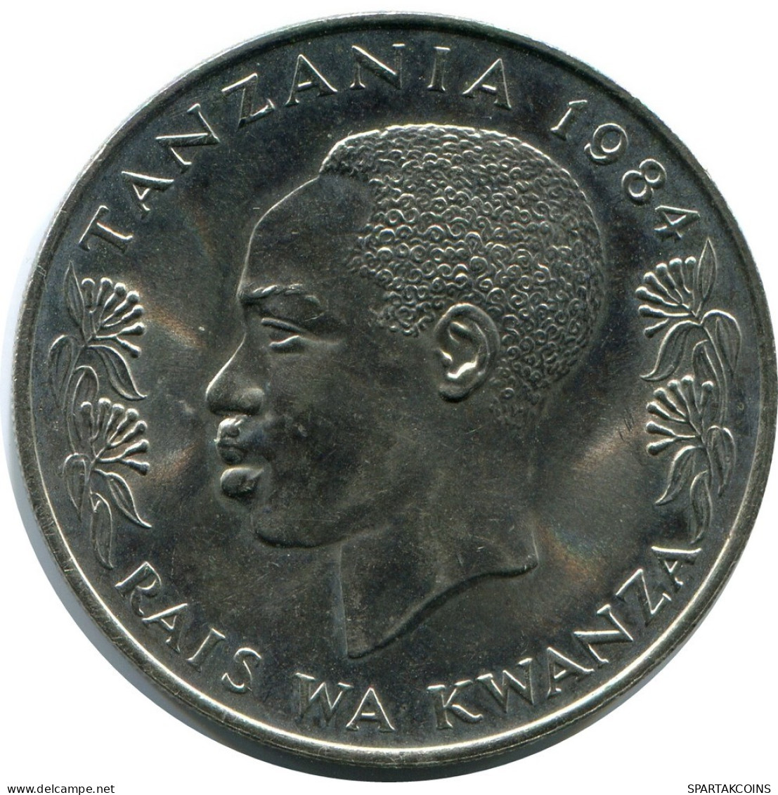 1 SHILINGI 1984 TANSANIA TANZANIA Münze #AZ089.D.A - Tanzania