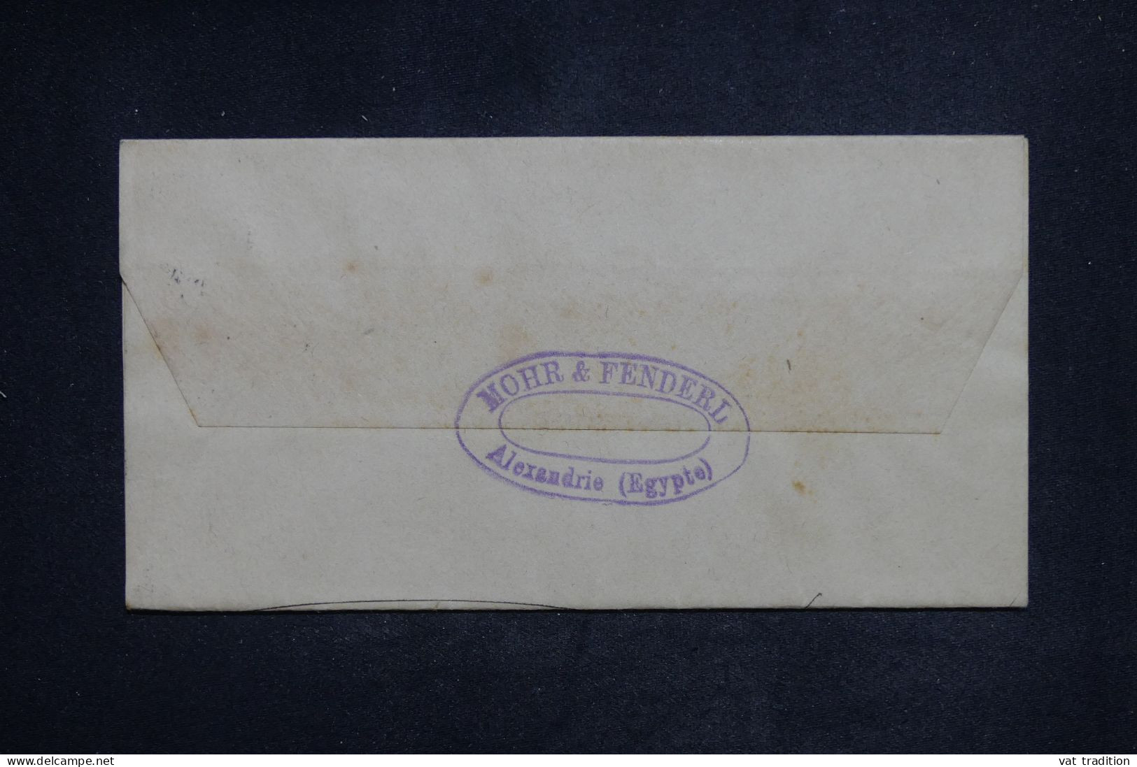 EGYPTE - Enveloppe Commerciale De Alexandrie Pour La Suisse En 1895 - L 151507 - 1866-1914 Khedivato De Egipto