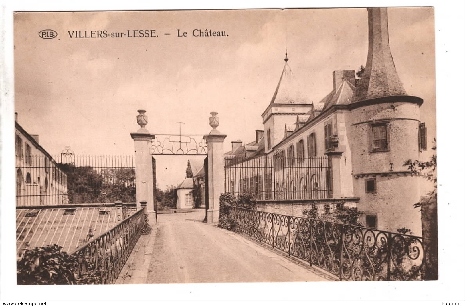 Lot De 2 Cartes Villers Sur Lesse Château - Houyet