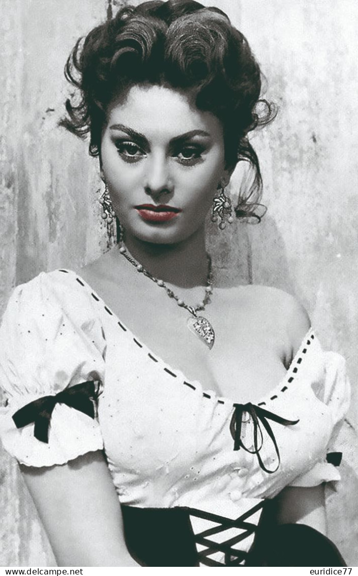 SOFIA LOREN 1 Photo Postcard - Donne Celebri