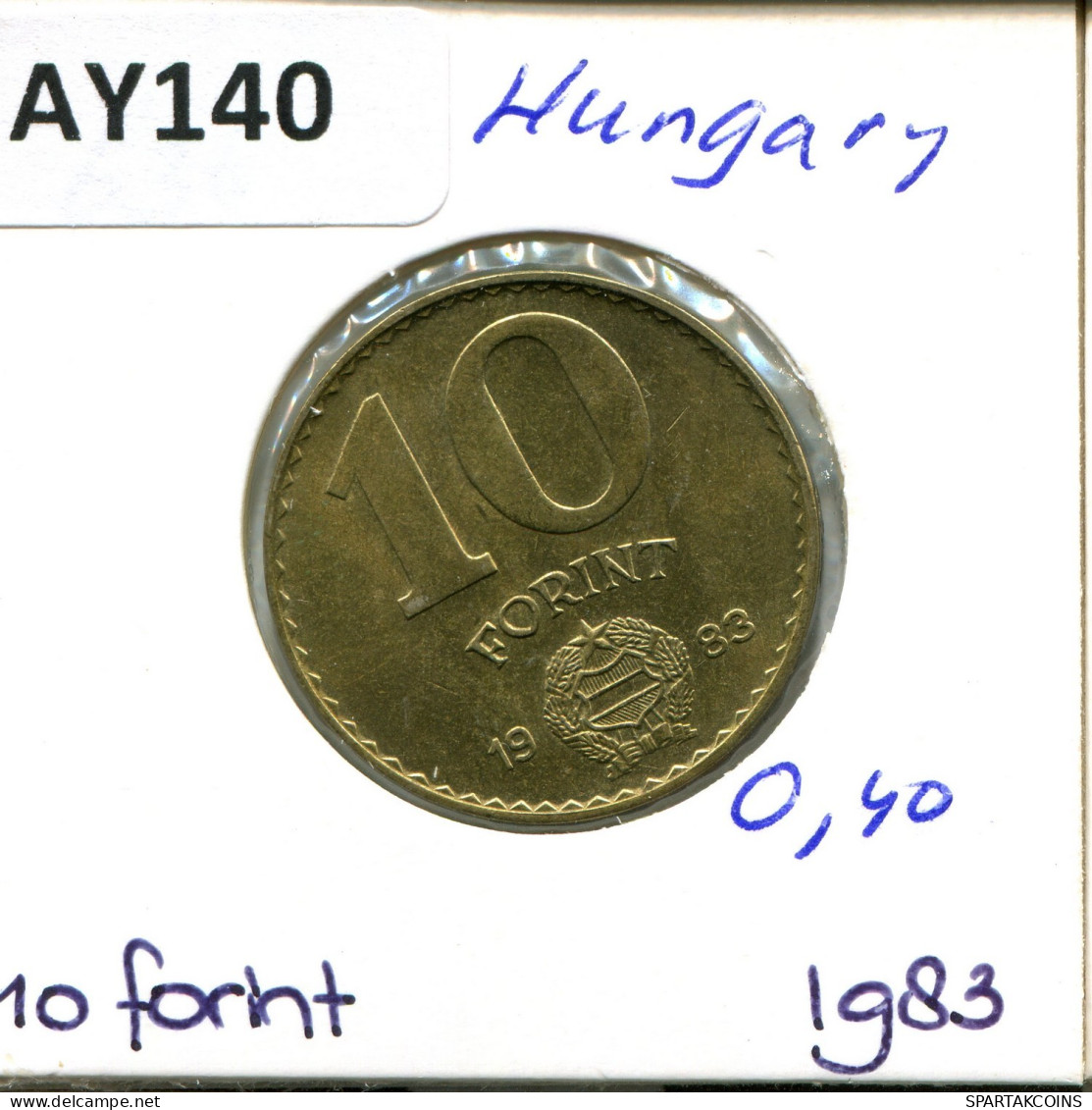 10 FORINT 1983 HUNGRÍA HUNGARY Moneda #AY140.2.E.A - Hongrie