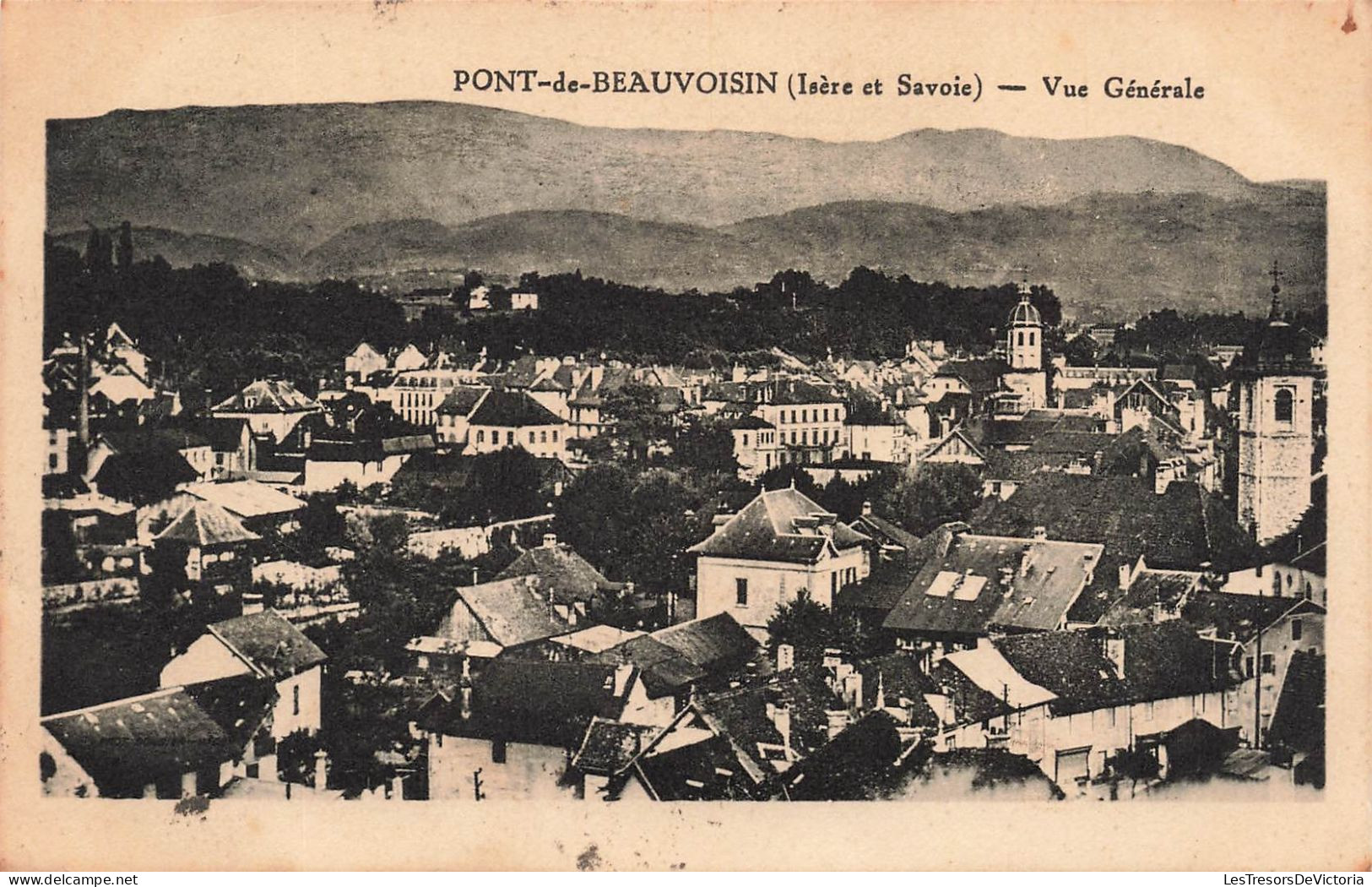 FRANCE - Pont De Beauvoisin (Isère Et Savoie) - Vue Générale - Vue Sur La Ville - Maisons - Carte Postale Ancienne - Autres & Non Classés