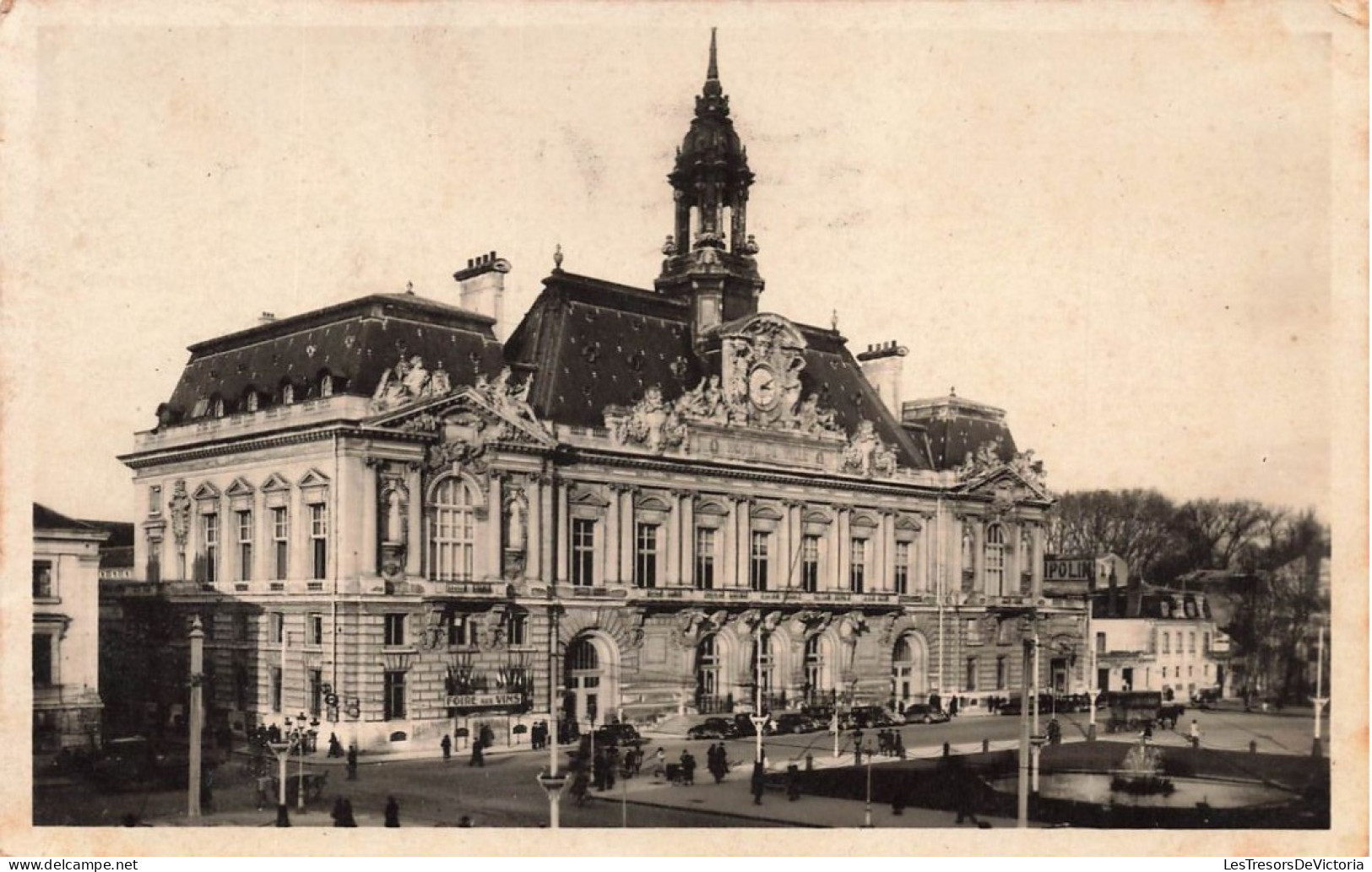 FRANCE - Tours - Hôtel De Ville - Samedi 14 H - Georgette - Carte Postale Ancienne - Tours