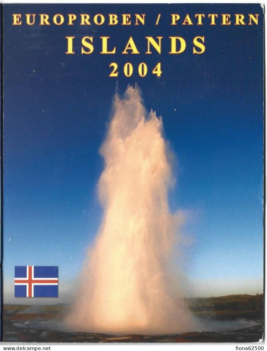 SERIE € ESSAIS 2004 . ISLANDS. - Essais Privés / Non-officiels